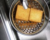 厚揚げひき肉詰め煮作り方1写真