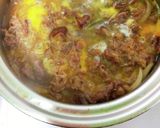 簡単！牛バラ すき焼き風卵とじ作り方4写真