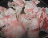 新玉ねぎと豚肉の味噌汁作り方2写真