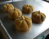 和菓子でハロウィン♪ かぼちゃもち作り方8写真