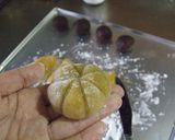 和菓子でハロウィン♪ かぼちゃもち作り方6写真
