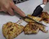 美肌効果♪わさび菜とハーブチキンのサラダ作り方9写真