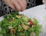 美肌効果♪わさび菜とハーブチキンのサラダ作り方10写真