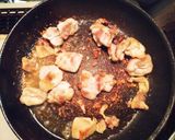 簡単☆春キャベツと鶏肉の温サラダ作り方1写真