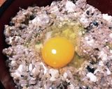 レンジで簡単！挽き肉☆丼ლ(´ڡ`ლ)作り方3写真