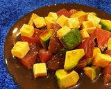 まぐろとアボカドのわさび醤油漬け作り方5写真