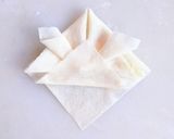 ポテトサラダの兜春巻き作り方5写真