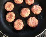 お弁当用煮込みハンバーグ（お母さんレシピ作り方4写真