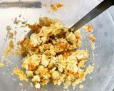 豆腐バーグ入り簡単チリコンカン味ドーム蒸作り方4写真
