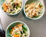 豆腐バーグ入り簡単チリコンカン味ドーム蒸作り方13写真