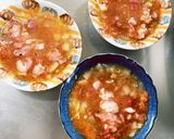 豆腐バーグ入り簡単チリコンカン味ドーム蒸作り方23写真