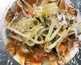 豆腐バーグ入り簡単チリコンカン味ドーム蒸作り方24写真