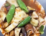 豆腐バーグ入り簡単チリコンカン味ドーム蒸作り方29写真