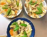根菜和風辛子マヨ炒め温野菜サラダ作り方14写真