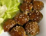 甘辛照り焼き♪ピーマンの肉詰め作り方8写真