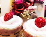 オーブン不要！2層仕立ての簡単苺ケーキ作り方10写真