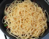 冷蔵庫の残り物で作る☆南米風中華焼きそば作り方10写真
