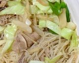 新竹米粉でペペロンチーノ風焼きビーフン作り方9写真