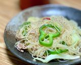 新竹米粉(250g入り)で焼きビーフン作り方7写真