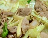 葛きりに回鍋肉かけて作り方6写真
