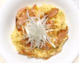 焼きそばぬるぬる和風カルボ作り方7写真