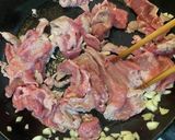 俺流！筍と豚こま肉にオイスターソース炒め作り方7写真