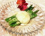 アスパラを温泉卵でとろーっとサラダ作り方7写真