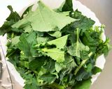 レンジ京菜の辛子マヨネーズ和え作り方1写真
