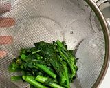 レンジ京菜の辛子マヨネーズ和え作り方4写真