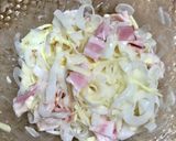 新玉ねぎのもちもちチーズ焼き作り方2写真