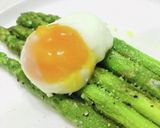 アスパラを温泉卵でとろーっとサラダ作り方8写真