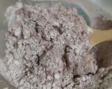 HMで♡きな粉、すり胡麻入りケーキ作り方3写真