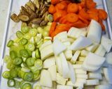 ご飯によく合う具だくさん豚汁作り方1写真