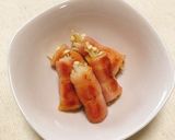 お弁当にようじ不要えのきベーコン巻作り方6写真