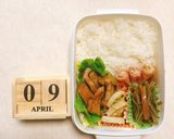 お弁当にようじ不要えのきベーコン巻作り方7写真