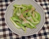 セロリの塩きんぴら作り方4写真