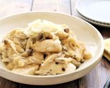 簡単♪やわらか鶏胸肉のさっぱりおろし煮作り方6写真