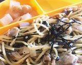 幼児と食べる！きのこの和風パスタ作り方10写真