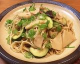 筍・ズッキーニ・エリンギ・ツナのパスタ作り方6写真