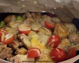 簡単♪新じゃが芋と鶏肉のチーズ焼き作り方8写真