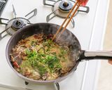パスタde中華！ピリ辛麻婆ライスパスタ作り方9写真