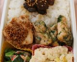 10分以内弁当★鶏むね肉の柚子胡椒マヨ焼作り方7写真