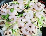 ◇海老と水菜で和風パスタ♪(^-^)◇作り方2写真