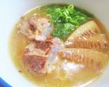 塩ラーメンで 豚バラ軟骨 沖縄そば作り方5写真