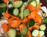 炒めて作る！スパイシー夏野菜チキンカレー作り方6写真