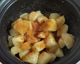 新ジャガのカレー風味粉ふき芋作り方5写真