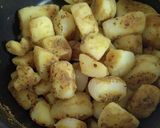 新ジャガのカレー風味粉ふき芋作り方6写真