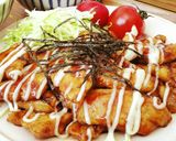 簡単♪鶏胸肉のはちみつレモン照り焼き作り方6写真