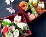 卯月9日 新学期弁当作り方8写真