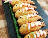 こどもの日などに❤太っちょエビフライ作り方8写真